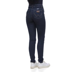 Calça Jeans Feminina Skinny Azul Escuro Original Wrangler 31443