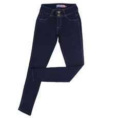 Calça Jeans Feminina Skinny Azul Escuro Rodeo Western 22656