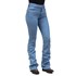 Calça Jeans Flare Feminina Azul com Elastano Original Wrangler 27369