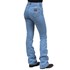 Calça Jeans Flare Feminina Azul com Elastano Original Wrangler 27369