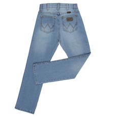 Calça Jeans Infantil com Elastano Azul Claro Original Wrangler 26135