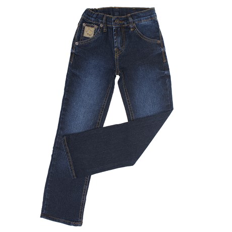 Calça Jeans Infantil Masculina Relaxed Fit Azul Tassa 31924