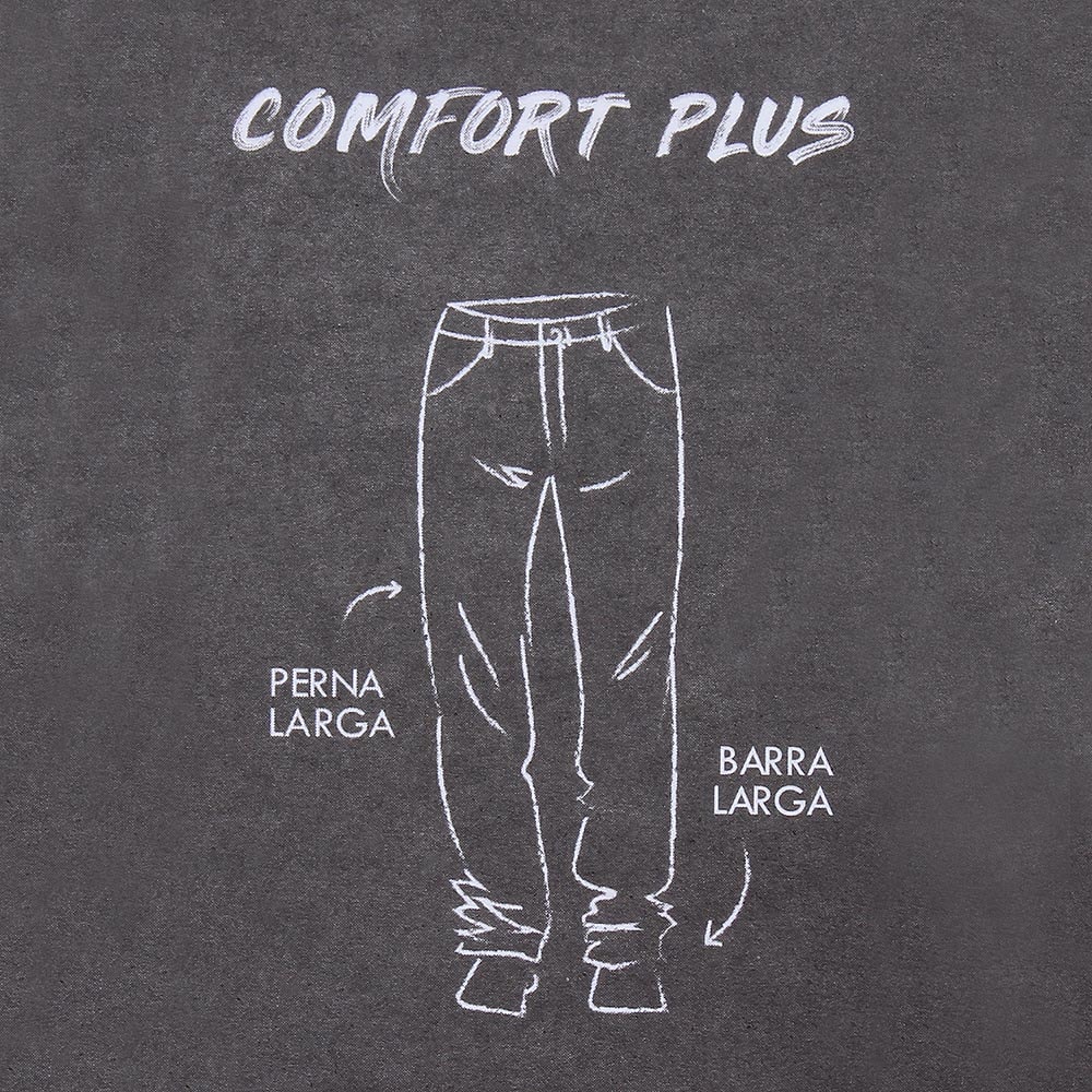 Calça Jeans Masculina Azul 100% Algodão Dock's 24274 - Rodeo West