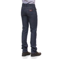 Calça Jeans Masculina Azul Escuro Tradicional 100% Algodão - Dock's 18708