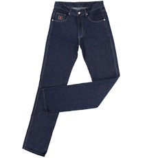 Calça Jeans Masculina Azul Escuro Tradicional 100% Algodão - Dock's 18708
