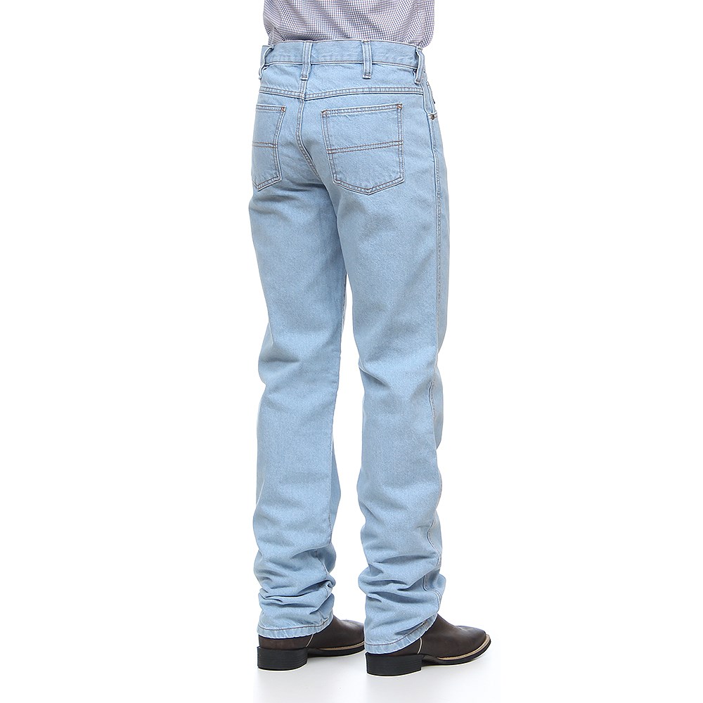 calça jeans delave masculina