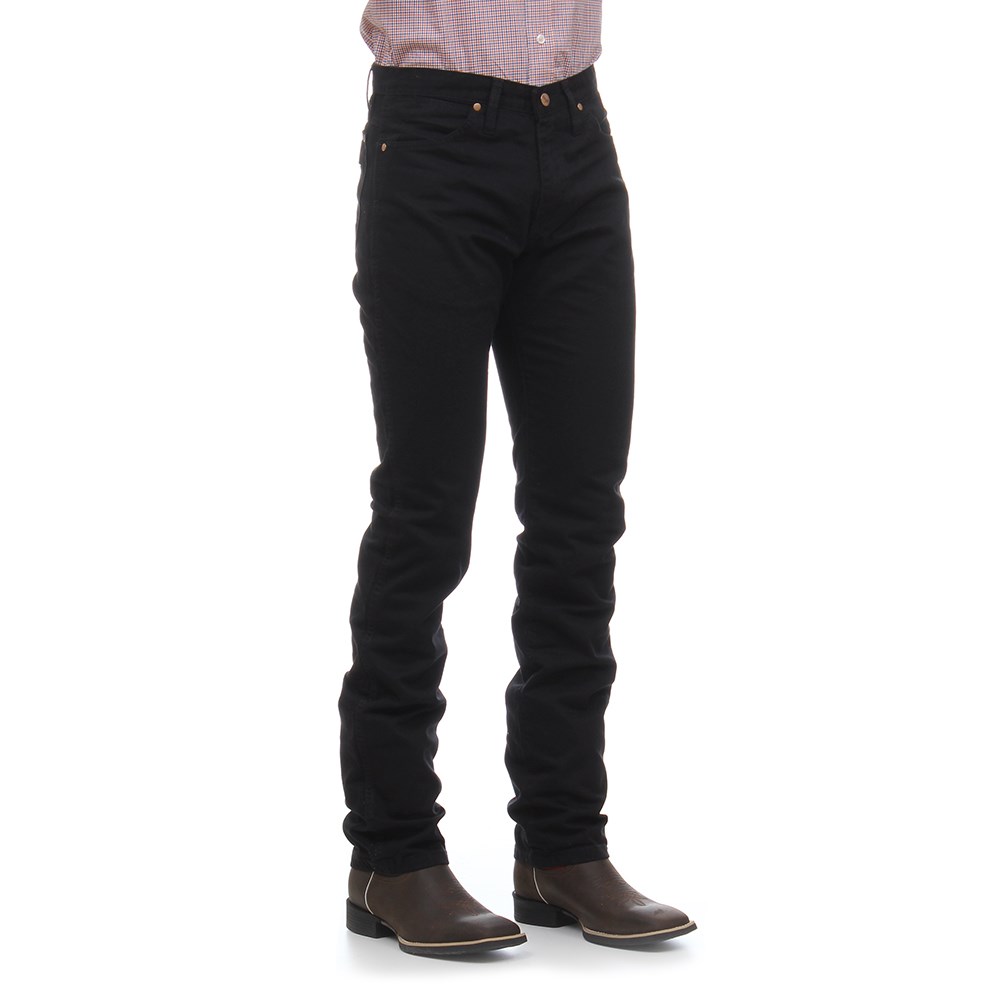 calças jeans masculina preta