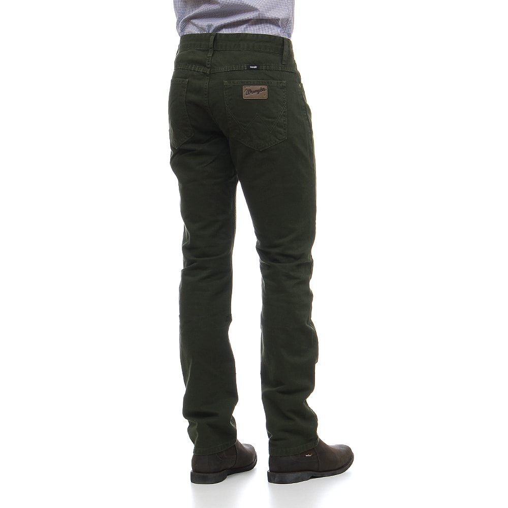 calça regular masculina