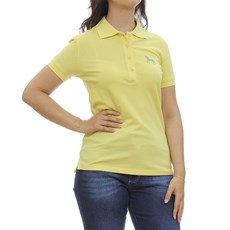 Camisa Gola Polo Feminina Amarela Tassa 29930