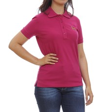 Camisa Gola Polo Feminina Pink Tassa 29929
