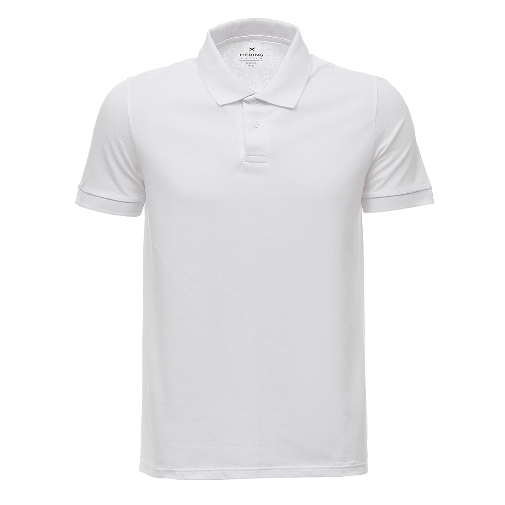 polo branca hering