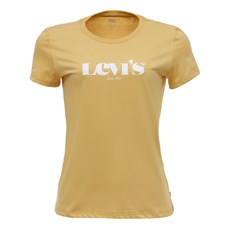 Camiseta Amarela Feminina Básica Levi's 28167