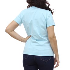 Camiseta Azul Feminina Básica Levi's 29017