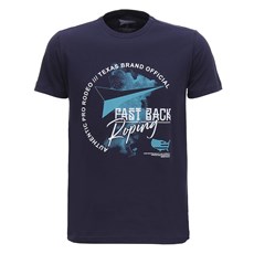 Camiseta Azul Marinho Masculina Fast Back 28449