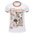 Camiseta Branca Feminina Tassa Estampada 28153