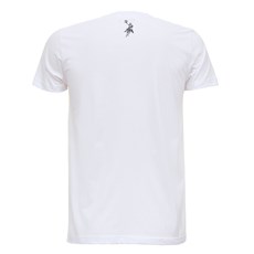 Camiseta Branca Masculina Estampada Austin Western 28016
