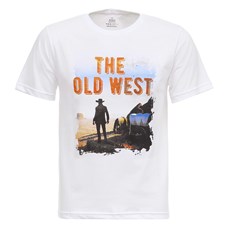 Camiseta Branca The Old West Masculina Texas Diamond 27819