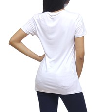 Camiseta Feminina Básica Branca Tassa 31937