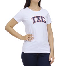 Camiseta Feminina Branca Estampada TXC 28851