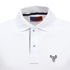 Camiseta Gola Polo Smith Brothers Branca 30678