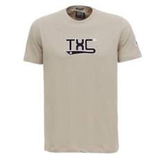 Camiseta Masculina Areia Bordado em Relevo TXC 29357 Camiseta Masculina Areia Bordado em Relevo TXC 29357