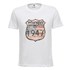 Camiseta Masculina Básica Wrangler Branca 30817