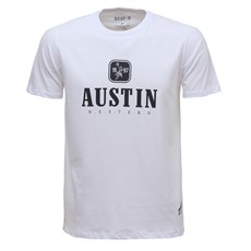 Camiseta Masculina Branca Austin Western 31872