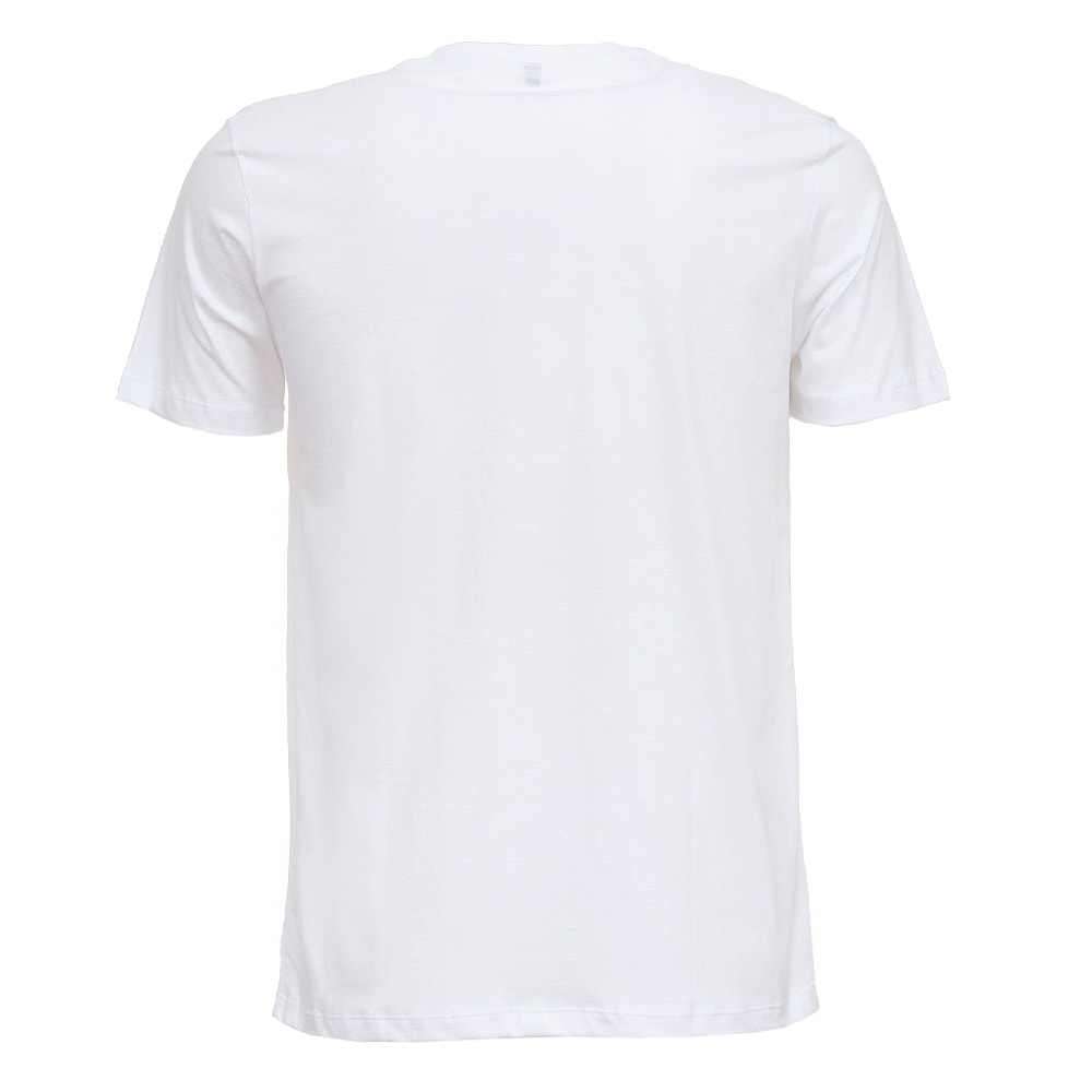 camiseta masculina branca basica