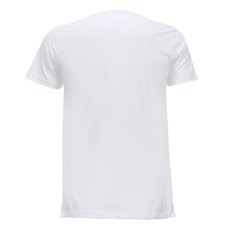 Camiseta Masculina Branca Estampada King Farm 29008