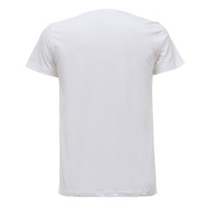 Camiseta Masculina Branca Estampada King Farm 31070