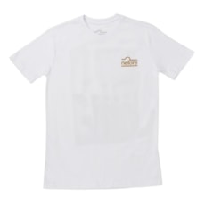 Camiseta Masculina Branca Estampada - Nelore 17484 Camiseta Masculina Branca Estampada - Nelore 17484