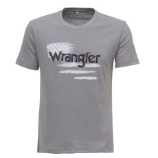 Camiseta Masculina Cinza Original Wrangler 31523