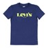 Camiseta Masculina Infantojuvenil Azul Levi's 29748