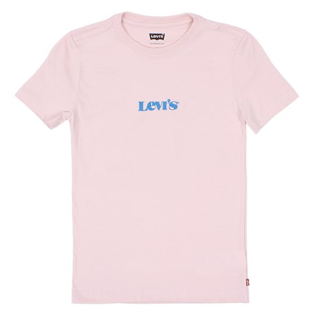 Camiseta Masculina Infantojuvenil Rosa Levi's 29747