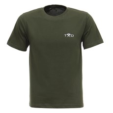 Camiseta Masculina Montaria em Touro Verde Texas Diamond 27845