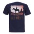 Camiseta Masculina The Old West Azul Marinho Texas Diamond 27822