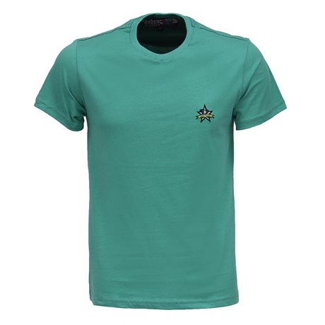 Camiseta Masculina Verde Gola Redonda Rodeo Western 26357