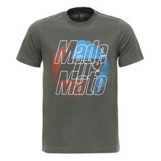 Camiseta Masculina Verde Musgo Made In Mato 28512