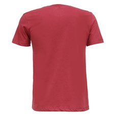 Camiseta Masculina Vermelha Básica Wrangler Original 28266