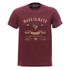 Camiseta Masculina Vinho Estampada Made In Mato 29970