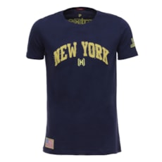 Camiseta TXC Azul Marinho Masculina New York 26557 Camiseta TXC Azul Marinho Masculina New York 26557