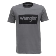 Camiseta Wrangler Original Masculina Cinza 27122 Camiseta Wrangler Original Masculina Cinza 27122