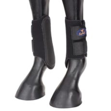 Caneleira para Cavalo Equitech em Neoprene Preto 15659 Caneleira para Cavalo Equitech em Neoprene Preto 15659