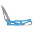 Canivete Azul com Lâmina de Aço Inox e Mosquetão Western 29387