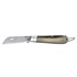 Canivete de Chifre com Lâmina em Aço Inox e Bainha em Couro Rodeo West 29561