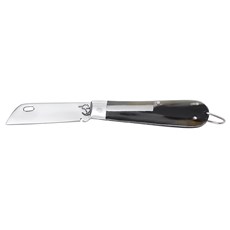 Canivete de Chifre com Lâmina em Aço Inox e Bainha em Couro Rodeo West 29581