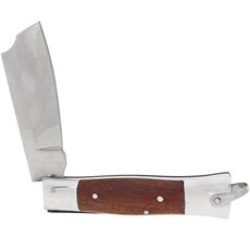 Canivete em aço inox com Lâmina lisa e Bainha - Cimo 17572