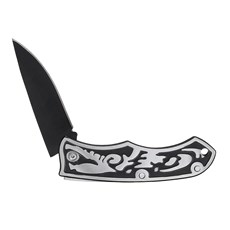 Canivete Prata com Lâmina de Aço Inox Western 29390