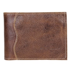 Carteira de Couro Marrom Masculina DH Couros 23181 Carteira de Couro Marrom Masculina DH Couros 23181