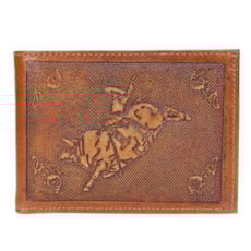 Carteira Masculina Couro Bordado Pyramid Country 23647 Carteira Masculina Couro Bordado Pyramid Country 23647